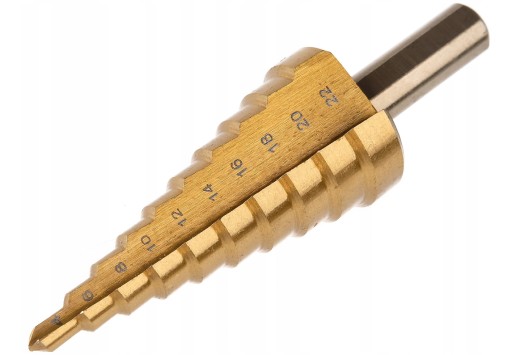 KROKOVACÍ KUŽELOVÝ VŔTAČ HS TYTAN 4-22mm VŔTAČKY
