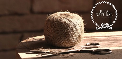 Stuha, jutová páska 25 cm x 5 m, 100% JUTA