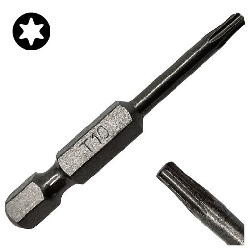HROTY SKRUTKOVAČA BIT TX 10 50mm STAR TORX TORSION COBIT 1ks