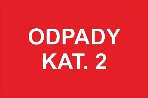 č. 37 VÝSTRAŽNÁ TABUĽKA KAT. 2 (červená).