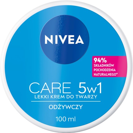 NIVEA CARE hydratačný krém na tvár 5v1 100ml
