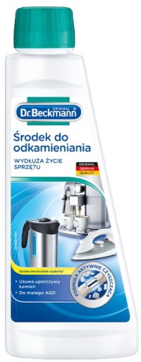 DR BECKMANN Odstraňovač vodného kameňa pre kávovar, rýchlovarnú kanvicu, žehličku, domáce spotrebiče, 250 ml