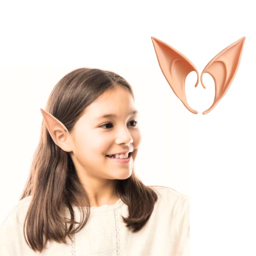 ELVIC ELVEN EAR COSPLAY PREKRÝVKY LIGHT 12 CM