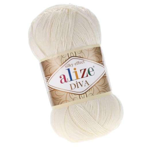 Priadza Diva - 62 J. Krémová Alize