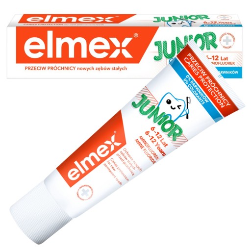 Elmex zubná pasta pre juniorské deti 6-12 rokov 75ml