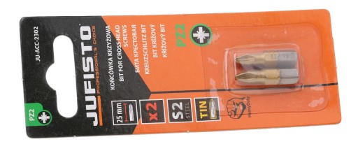 SKRUTKOVACIE HROTY PZ2 x 25 mm TITÁNOVÉ BROTY 2 ks