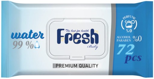Fresh Baby vlhčené obrúsky 1 x 72 ks.