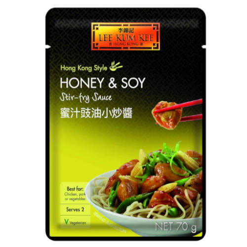 Honey & Soy Stir Fry omáčka Lee Kum Kee 70g