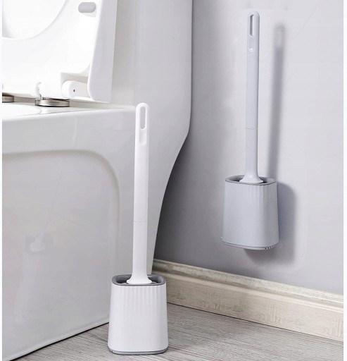 SILIKÓNOVÁ TOALETNÁ KEFA NA KÚPEĽŇOVÚ WC