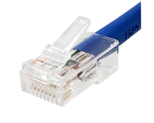 10x RJ45 8p8c internetový počítač 5e zástrčka