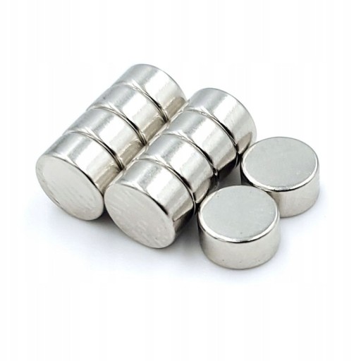 NEODYMOVÝ MAGNET 6x3 mm 10 kusov