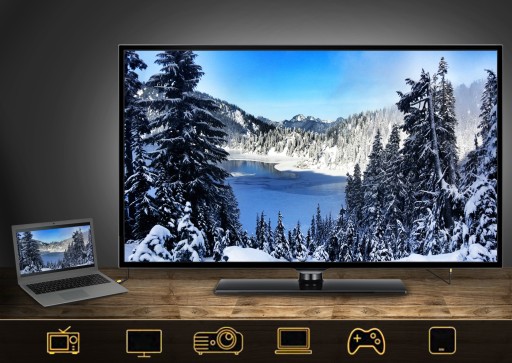 HDMI 2.0 HIGH SPEED ETHERNET kábel 4K 1080p 1,5M