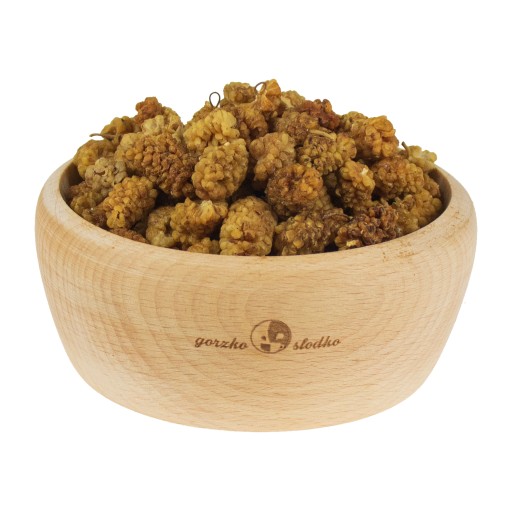 MORUŠA BIELA, bez semien, sušená, prírodná, 200g