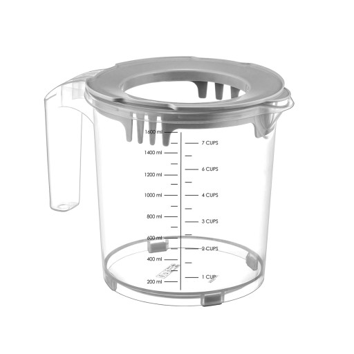 Mixovací džbán Rio 1,6l so striebornou odmerkou