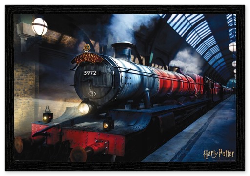 Plagát vlaku Harry Potter Rokfortský expres 61x91,5