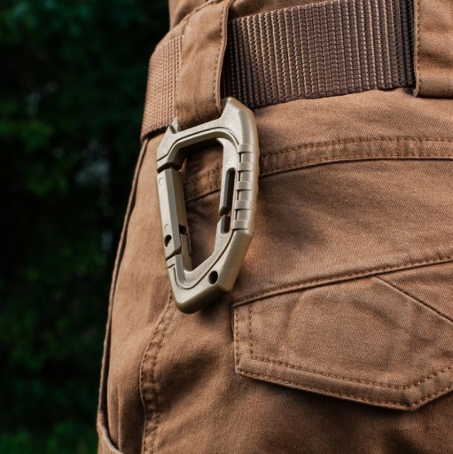 M-TAC Karabína TACTICAL KEYRING kojot