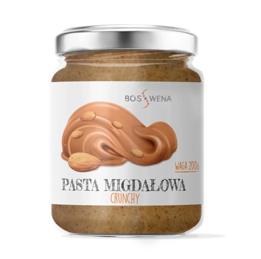 Mandľová pasta 200g chrumkavé mandľové maslo