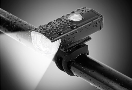 Sada LED zadných predných USB bicyklových svetiel, 2 ks.