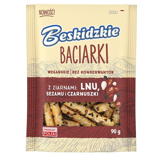 Beskidskie Baciarki ľan, sezam a čierny kmín