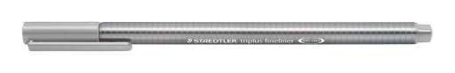 triplus jemná linka, trojuholníková, 0,3 mm, svetlošedá,