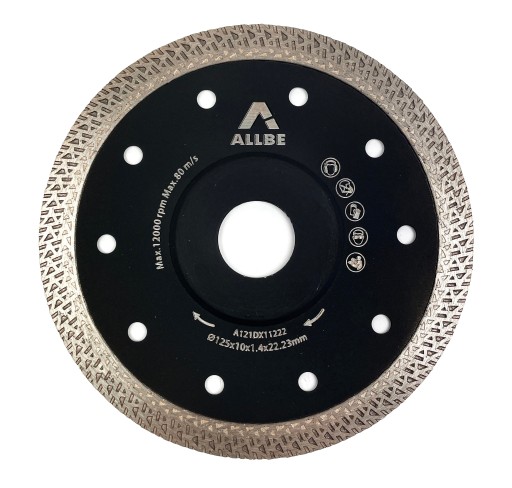 DIAMANTOVÝ DISK PRE ŽULU 125X1,4X10X22,23MM