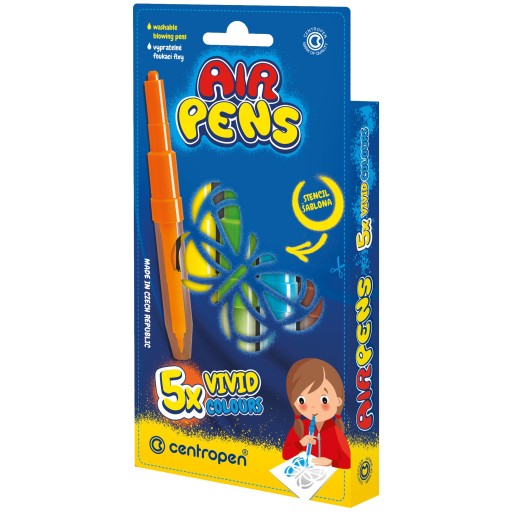 Centropen art set 1 ks AIRPENS Vivid 1500/5 nafukovacie fixy