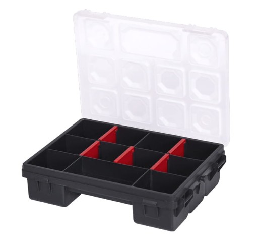 PLASTOVÝ BOX NA ORGANIZÁTOR 180x135x45 11 PRISTOROV