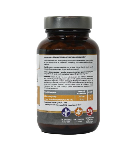 Čas na: Správny metabolizmus cukrov Chudnutie - Moruša biela 500 mg