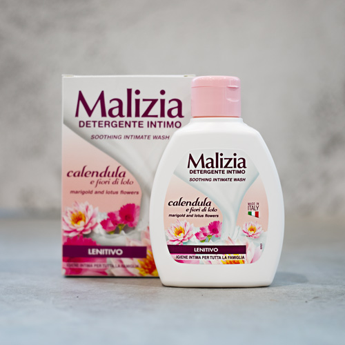 MALIZIA tekutina na intímnu hygienu Nechtík + lotosový kvet 200 ml