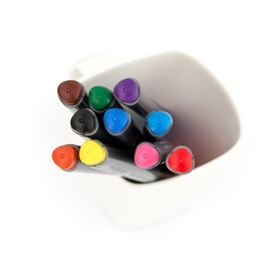Sada jemných linerov Grip 2010 Faber-Castell v kartónovej krabici, 10 ks.