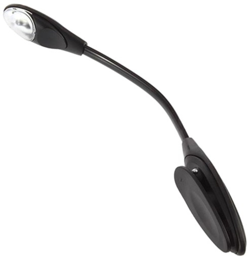 LED USB STOLNÁ LAMPA S KLIPOM NA ČÍTANIE KNÍH KLIP ZD20