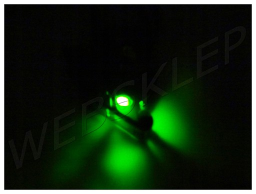 VYPNÚŤ LED Q2L52 LED ZELENÁ HORNÁ pištoľ