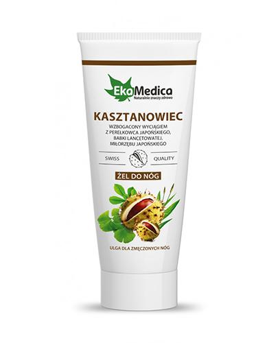 Biologicky aktívny gél na nohy s pagaštanom konským