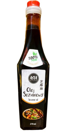 Sezamový olej z pražených sezamových semienok 270ml