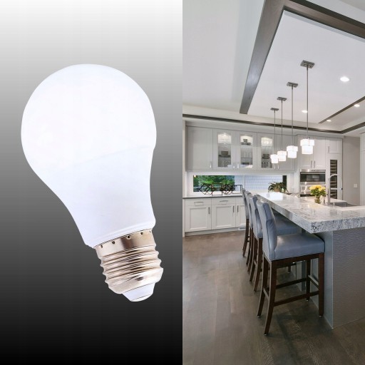 LED ŽIAROVKA E27 A60 8W = 70W NEUTRÁLNA FARBA 4000K PRE EFEKTÍVNU, NEBLIKÁ