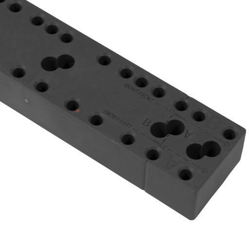 Dištančná lišta pre vedenie zásuvky 25mm antracit