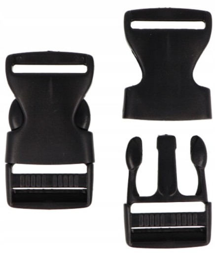 Plastová pracka na opasok 3cm 30mm - 6 ks