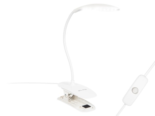 STOLNÁ LAMPA NA ČÍTANIE NÁHRADNÁ, OHÝBATEĽNÁ LED DRŽADLO s USB KLIPOM