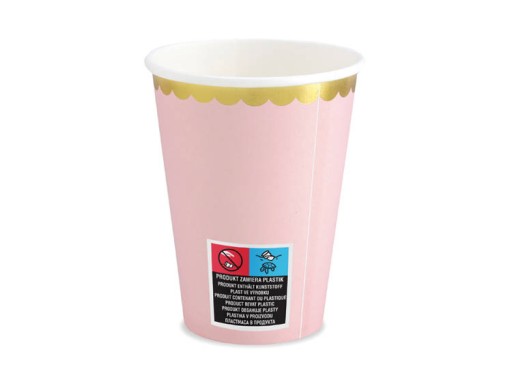 PAPIEROVÝ ŠÁLK SVETRORUŽOVÝ 220 ML