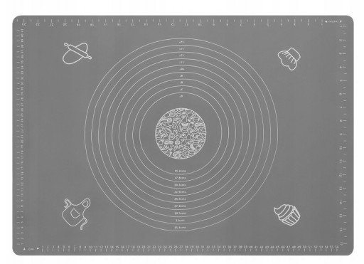 Silikónová podložka na pečivo a podložka 64x45cm XXL