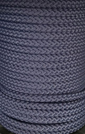 PLACHITEĽSKÉ LANO PLACHTITEĽNÉ 12mm KOTVENIE JACHTY KOTVENIE PLÁŠNA / NÁMORNÍCKA MODRÁ