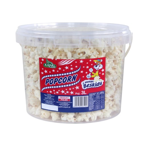 Axpal popcorn solený 3L