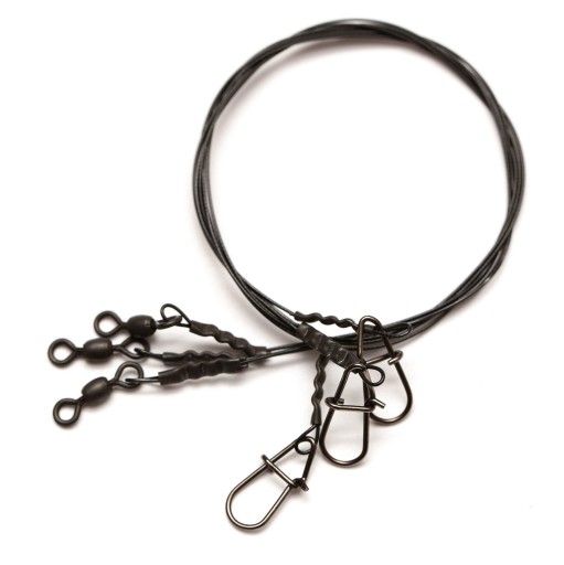 3x SAVAGE GEAR BLACK RIG 7 40cm/25kg