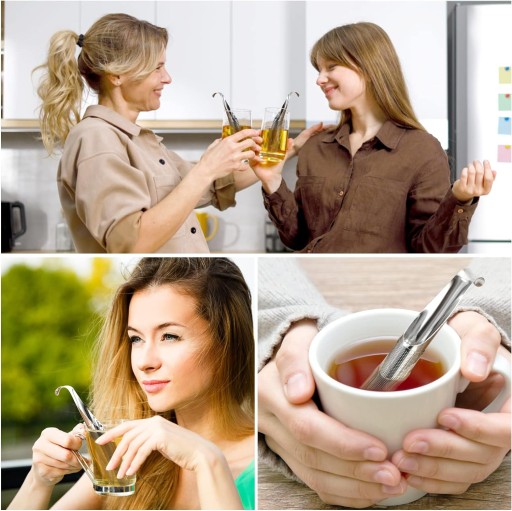 Infuser, oceľové sitko na bylinkový čaj