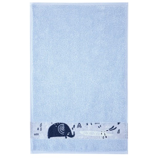 Modrý sloník predškolský uterák 30x50