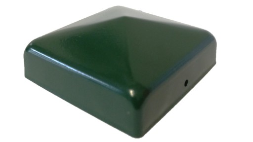 krytka strechy, krytka stĺpika, profil 80x80, zelená