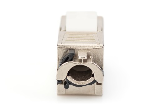 Zásuvkový modul RJ45, kat. 6A, bez náradia, tienený DN-93617 W15J