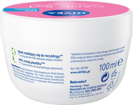 NIVEA CARE 5v1 Hydratačný krém na tvár pre suchú pleť 100ml