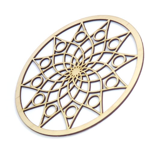 ZÁKLADNA DREAMCATCHER, OPENWORK MACRAME RING, MA60