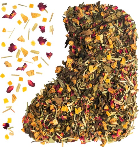PAI MU TAN BIELY ČAJ + JABLKO+MANGO+MÄTA 50g